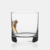 Whoa! Rustig aan daar Aangepaste Tekst Whisky Glas (Rechts)