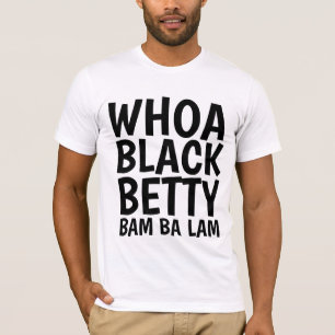 WHOA ZWARTE T-shirts