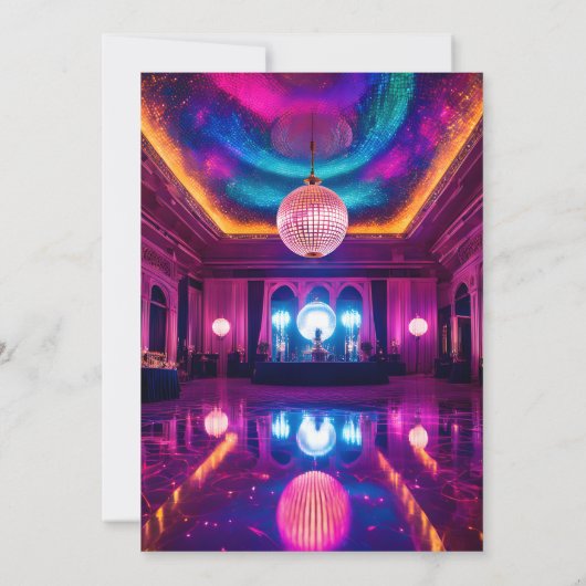 whodunit moord mysterie moord op de dansvloer kaart (Achterkant)