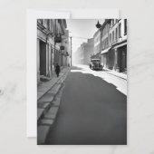 Whodunit Murder Mystery 1940's stijl diner feest Kaart (Achterkant)