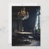 Whodunit Murder Mystery 1950's stijl diner feest Kaart (Achterkant)