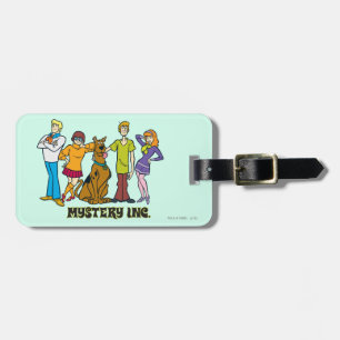 Whole Gang 12 Mystery Inc. Bagagelabel