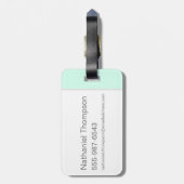 Whole Gang 12 Mystery Inc. Bagagelabel (Achterkant verticaal)