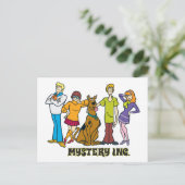 Whole Gang 12 Mystery Inc. Briefkaart (Staand voorkant)