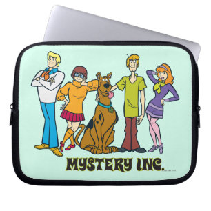Whole Gang 12 Mystery Inc. Laptop Sleeve