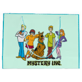 Whole Gang 12 Mystery Inc. Large Cadeautasje (Achterkant)