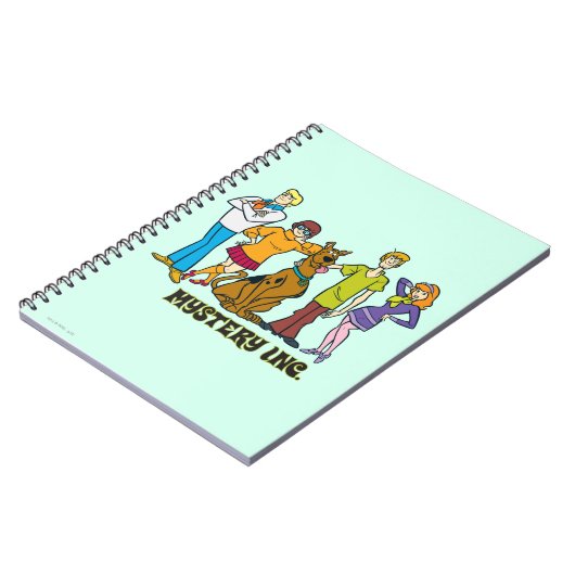 Whole Gang 12 Mystery Inc. Notitieboek (Linkerzijde)