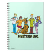 Whole Gang 12 Mystery Inc. Notitieboek (Voorkant)