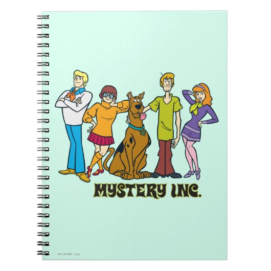 Whole Gang 12 Mystery Inc. Notitieboek (Voorkant)