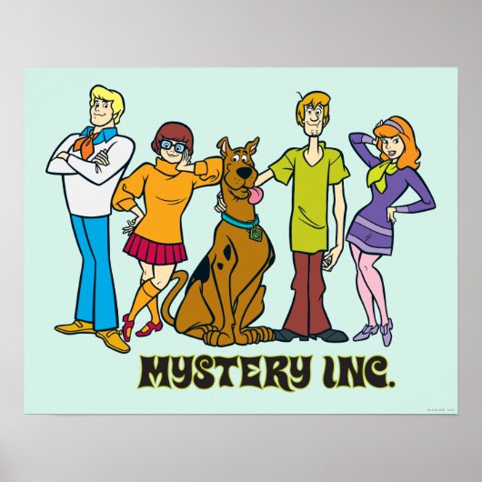 Whole Gang 12 Mystery Inc. Poster (Voorkant)
