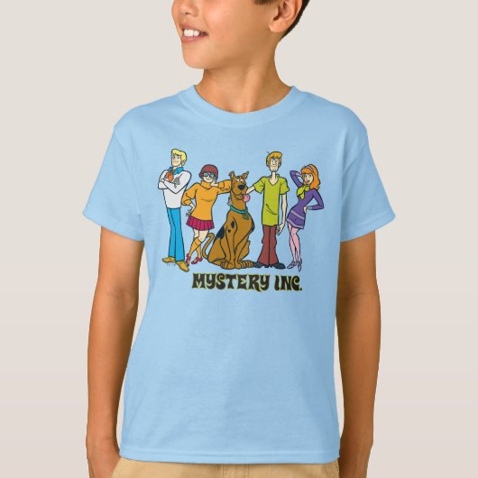 Whole Gang 12 Mystery Inc. T-shirt (Voorkant)