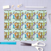Whole Gang 12 Mystery Inc. Tissuepapier (Craft)