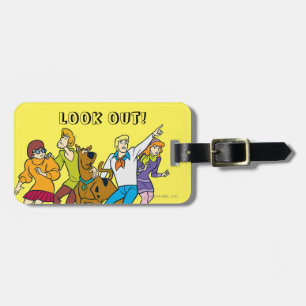 Whole Gang 13 Mystery Inc Bagagelabel