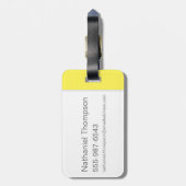 Whole Gang 13 Mystery Inc Bagagelabel (Achterkant verticaal)