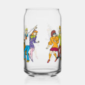 Whole Gang 13 Mystery Inc. Blikvorm Glas (Links)