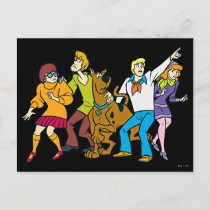 Whole Gang 13 Mystery Inc. Briefkaart