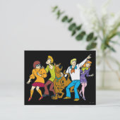 Whole Gang 13 Mystery Inc. Briefkaart (Staand voorkant)