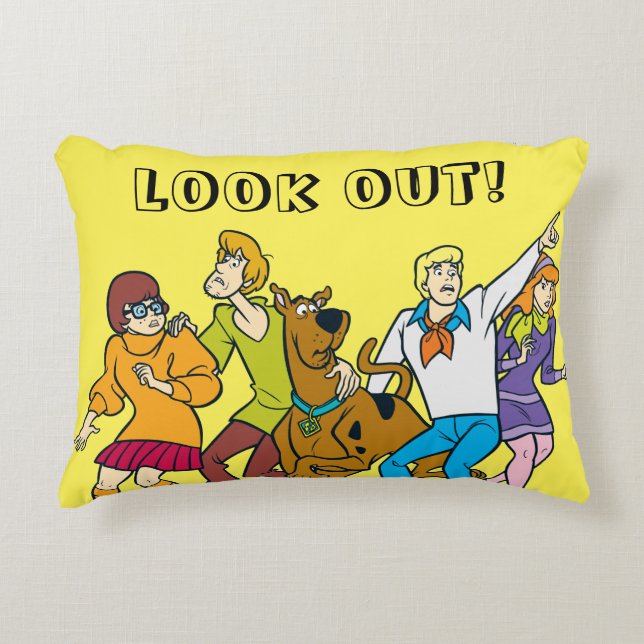 Whole Gang 13 Mystery Inc. Decoratief Kussen (Voorkant)