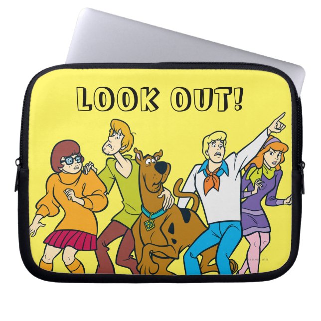 Whole Gang 13 Mystery Inc. Laptop Sleeve (Voorkant)