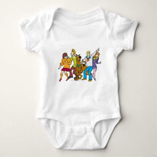 Whole Gang 13 Mystery Inc. Romper (Voorkant)