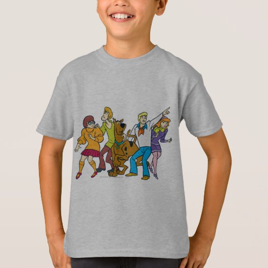 Whole Gang 13 Mystery Inc. T-shirt (Voorkant)