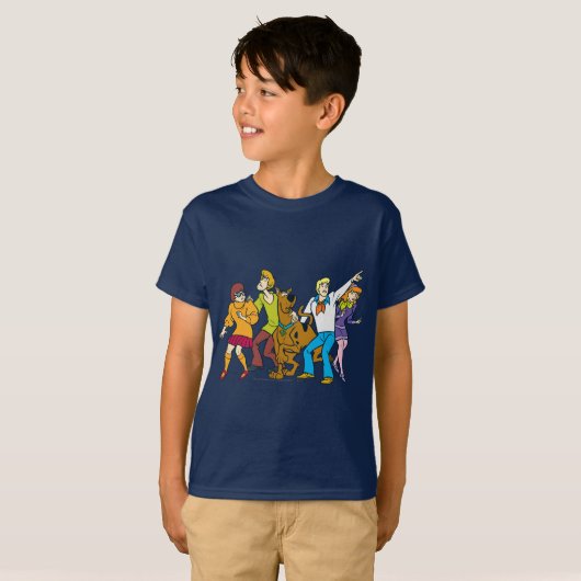 Whole Gang 13 Mystery Inc. T-shirt (Voorkant volledig)