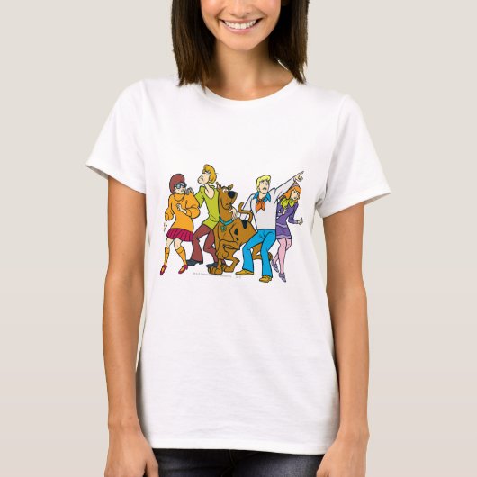 Whole Gang 13 Mystery Inc. T-shirt (Voorkant)