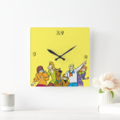 Whole Gang 13 Mystery Inc. Vierkante Klok (Huis)