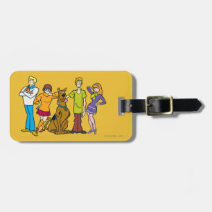 Whole Gang 14 Mystery Inc Bagagelabel