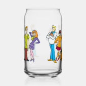 Whole Gang 14 Mystery Inc Blikvorm Glas (Rechts)