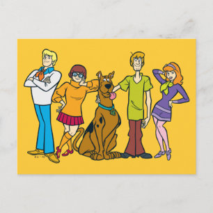 Whole Gang 14 Mystery Inc Briefkaart