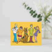 Whole Gang 14 Mystery Inc Briefkaart (Staand voorkant)