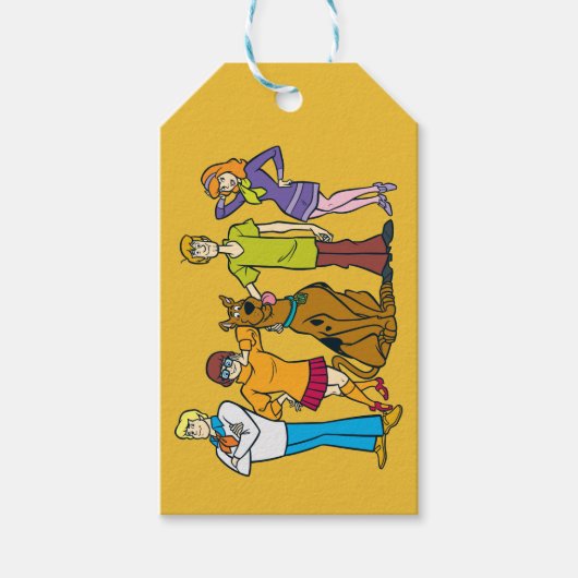 Whole Gang 14 Mystery Inc Cadeaulabel (Voorkant)