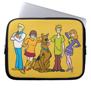 Whole Gang 14 Mystery Inc. Laptop Sleeve