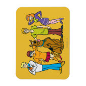 Whole Gang 14 Mystery Inc Magneet (Verticaal)