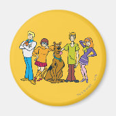 Whole Gang 14 Mystery Inc Magneet (Voorkant)