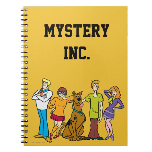 Whole Gang 14 Mystery Inc Notitieboek (Voorkant)
