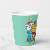 Whole Gang 14 Mystery Inc Papieren Bekers (Voorkant)