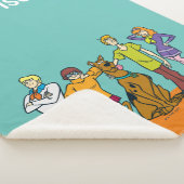 Whole Gang 14 Mystery Inc Sherpa Deken (3/4)