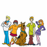 Whole Gang 14 Mystery Inc Staand Fotobeeldje<br><div class="desc">Scooby Doo Mystery Inc Collection</div>