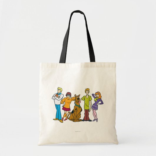 Whole Gang 14 Mystery Inc Tote Bag (Voorkant)