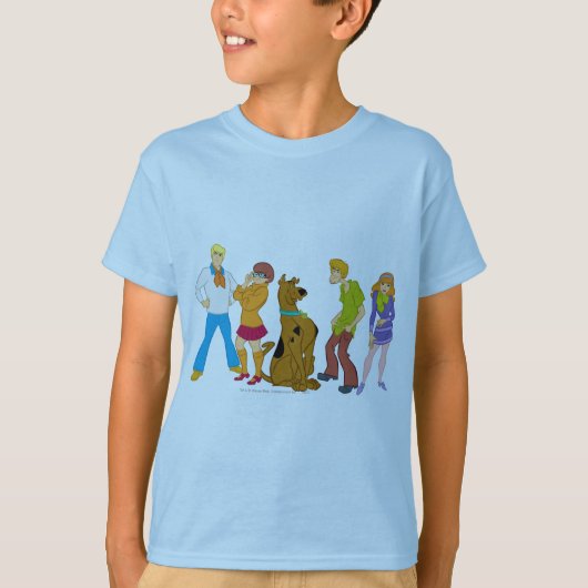 Whole Gang 15 Mystery Inc. T-shirt (Voorkant)