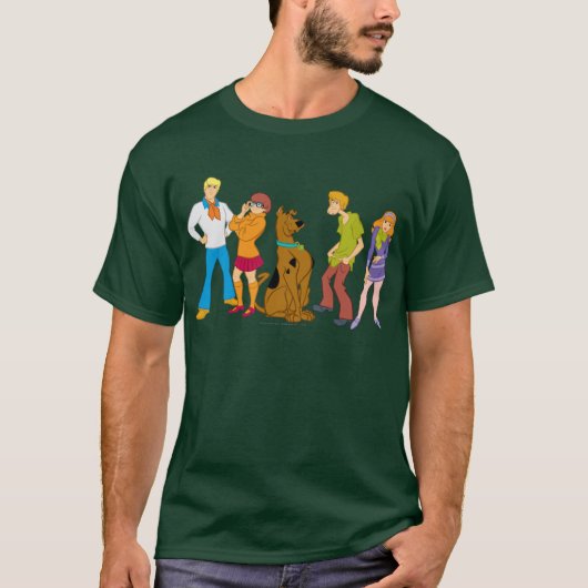 Whole Gang 15 Mystery Inc. T-shirt (Voorkant)