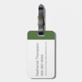 Whole Gang 16 Mystery Inc Bagagelabel (Achterkant verticaal)