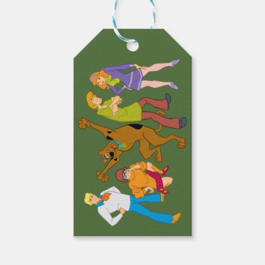 Whole Gang 16 Mystery Inc Cadeaulabel (Voorkant)