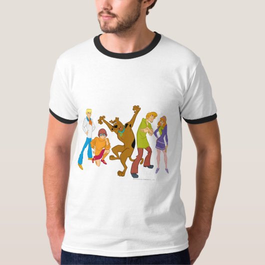 Whole Gang 16 Mystery Inc. T-shirt (Voorkant)