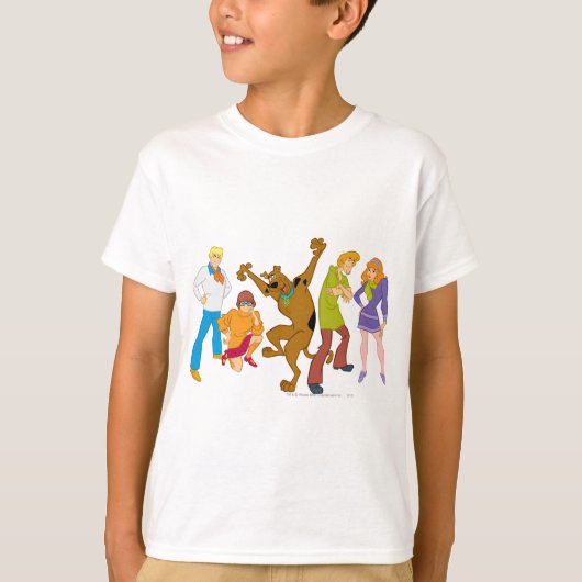 Whole Gang 16 Mystery Inc. T-shirt (Voorkant)