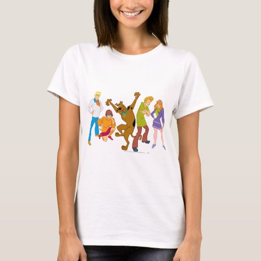 Whole Gang 16 Mystery Inc. T-shirt (Voorkant)
