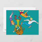 Whole Gang 17 Mystery Inc. Briefkaart (Voorkant / Achterkant)