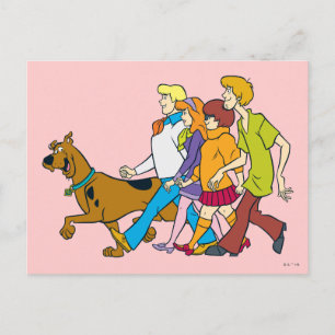 Whole Gang 18 Mystery Inc Briefkaart